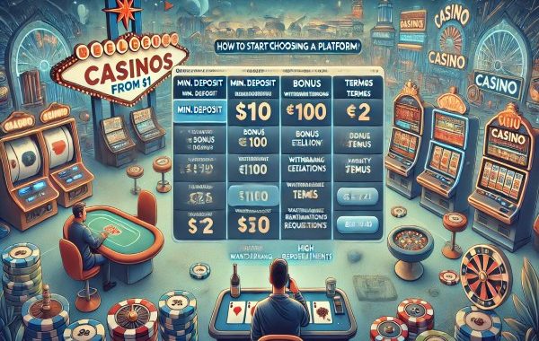 Казино с минимальными депозитами